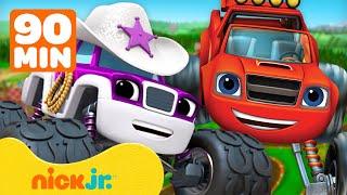 90 MINUTI di trasformazioni e avventure di Blaze e Starla!  | Nick Jr. Italia