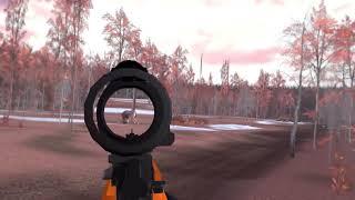 White Tail Deer Trail in the GAIM VR hunting and shooting simulator