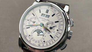 Patek Philippe 5970 Perpetual Calendar Chronograph 5970G-001 Watch Review