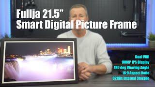 Fullja 21.5" Smart Digital Picture Frame 2023