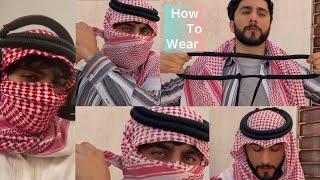 How to wear a agal || Masked Arab || Majid shah