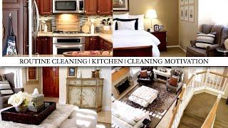 ROUTINE CLEANING | KITCHEN CLEAN | CLEANING MOTIVATION