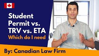 What documents do I need to study in Canada? Student Permit or Visit Visa or ETA?