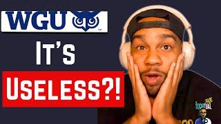 WGU's Cybersecurity Degree is Trash ?! | Why you should not go to WGU