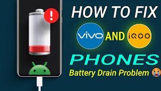 How To Solve Vivo & IQoo Phones Battery Drain Problems | Vivo & IQoo Battery Drain Problem Solutions