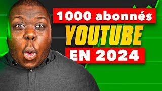 Obtiens 1000 abonnés sur YouTube en 2024 : Méthode facile !