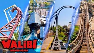 All Roller Coasters at Walibi Rhône-Alpes 2024 