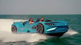 A watercraft that looks, feels, and drives like a sports car.