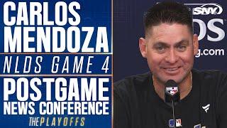 Mets manager Carlos Mendoza talks Francisco Lindor and the Mets winning the NLDS | SNY