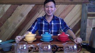 Overview of three tea: Winter Alishan, 2012 Shui Xian, Hua Xiang Lapsang Souchong