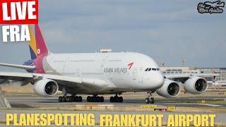 Live Planespotting Frankfurt Airport Asiana Airlines A380 OZ541 Comeback 