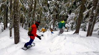 Exploring Whistler's Craziest Tree Runs (Million Dollar Ridge/ Khyber Pass)