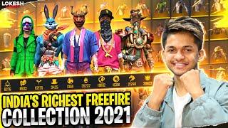 India's Richest Player Collection Worth 1Crore [ Lokesh Gamer Diamond King