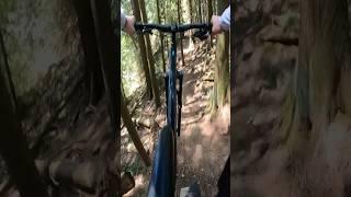 Crashing Hard off a janky drop. #mtb #crash #sendit #cypressmountain #slam #mountainbike