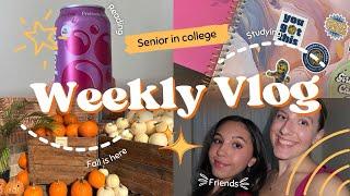 Week in my life as a senior in college! ️️️