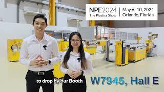 NEW High-Speed 3D Filament Extrusion Line + NPE