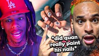 OKQ REACTS TO QUAN NAILS...