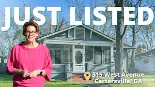 SOLD - Just Listed in Downtown Cartersville by Jenny Smith and Associates at 315 West Avenue