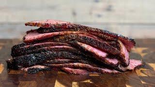 Easy Smoked Pastrami Using Corned Beef #Shorts