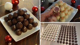 Wiskey & Cassis Trüffel selber machen - Pralinen selber herstellen - Schokowoche - Kuchenfee