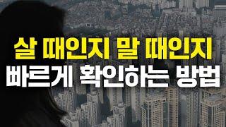 최악의 시장에도 이것을 보면 살지 말지 알 수 있습니다