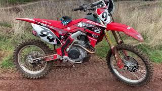 How to make your Crf450rx feel more balanced, with better front end traction.