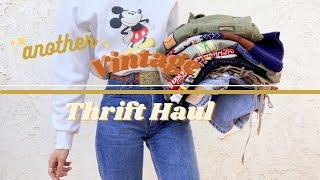 Another GIANT Vintage Thrift Haul...because I’m addicted to thrifting