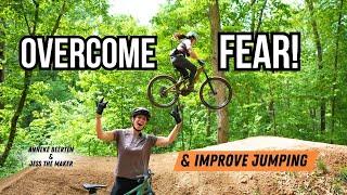 Overcome FEAR of MTB Crashing! Helping Jess the Maker tackle her mental demons after a fall.