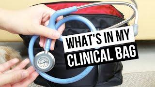 What's In My Clinical Bag? | Nursing Student