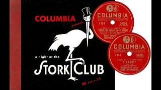 1941 full album: A Night At The Stork Club with Sonny Kendis (8 continuous tracks)