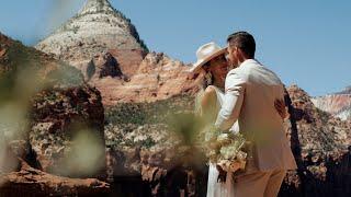 Destination Wedding | Zion National Park Wedding | Red Rock Chalet | Craig + Kimberly Wedding Film