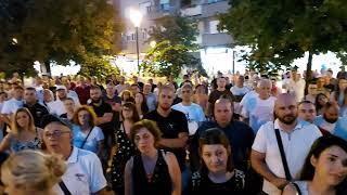 Protest u Pirotu protiv rudarenja litijuma, 23.08.2024.