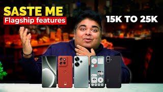 Top Budget Phones With Flagship Features | 15K to 25K | Year End Sale