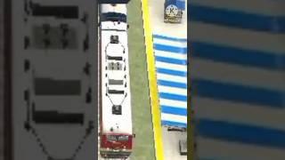 Sky view of train in INDIAN BIKE DRIVING 3D(DK GAMER 15 YT)