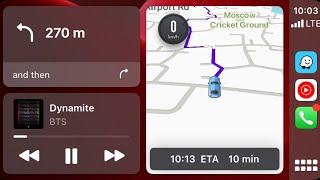 How to get Waze on Apple CarPlay Dashboard