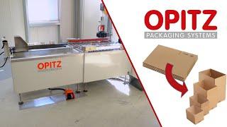 semi-automatic Case Erector GO 890 - OPITZ Packaging Systems