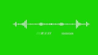 Green Screen Audio Spectrum With Time bar | Screen Green Spectrum #youtube #spectrum #greenscreen