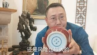 康熙官窑宝石红釉尊鉴赏