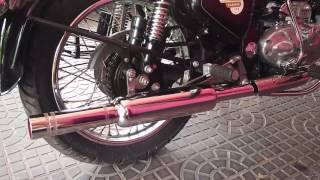 Royal Enfield Classic 350 with Mini Punjab Silencer