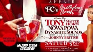 Tony Matterhorn 3 Feb 2024 Boston USA | Red & White Affair