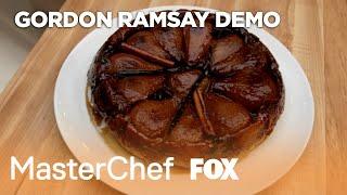 Gordon Demos How To Make Tarte Tatin | Season 10 Ep. 7 | MASTERCHEF