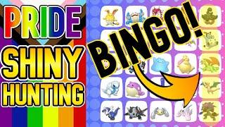 I Played Pride Month Shiny Hunting BINGO! | Shiny Pokemon Reaction Compilation