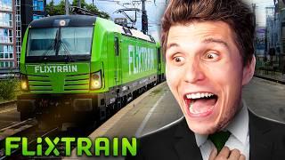 Flixtrain ENTGLEIST bei 200km/h