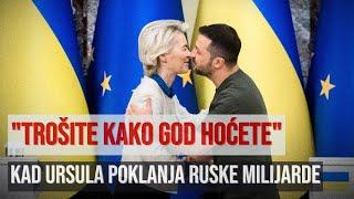 Ursula se otvorila na račun zamrznute ruske imovine: Od EU Kijevu kredit do 35 milijardi evra