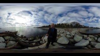 Virtual Reality Weather Victoria BC Canada This is me 360 video VR