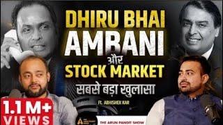 Stock Market's Untold stories; Ambani Scandals & Fraud Ft.Abhisek kar | The Arun Pandit Show parth2