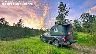 Truck Repairs and Overnight Camping in the South Dakota Hills! (ep. 8)