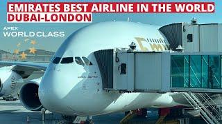 Emirates  A380 ️economy class| Best airline in the world|Dubai-London Heathrow|full flight report