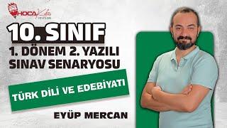 10. SINIF EDEBİYAT 1. DÖNEM 2.  YAZILI SORULARI