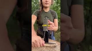 Survival Skills Knife  Tricks On Camping In Jungle 